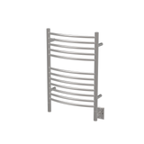 Amba Jeeves Model E Curved 16" Wide 12 Bar Hardwired Towel Warmer in Polished - ECP-16