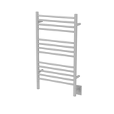 Amba Jeeves Model C Straight 16" Wide 13 Bar Hardwired Towel Warmer in White - CSW-16