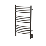 Amba Jeeves Model C Curved 16" Wide 13 Bar Hardwired Towel Warmer in Oil Rubbed Bronze - CCO-16