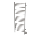 Amba Jeeves Model D Curved 24" Wide 20 Bar Hardwired Towel Warmer in Polished - DCP-24