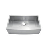 Oakland 33" x 20" x 9" Apron Front Farmhouse Stainless Steel Single Bowl Kitchen Sink - KSF33209S