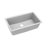 Oakland 32" Undermount Granite Composite Single Bowl Kitchen Sink - White - KGU321910WT