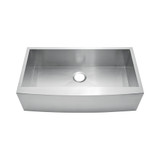 Oakland 36" x 20" x 9" Apron Front Farmhouse Stainless Steel Single Bowl Kitchen Sink - KSF36209S