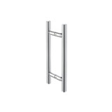 Flusso 8" Back-To-Back Shower Door Pull Handle in Chrome - SDH.1050CP Flusso 8" Back-To-Back Shower Door Pull Handle in Chrome - SDH.1050CP