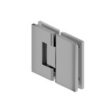 Flusso 180 Degrees Glass To Glass Heavy Duty Shower Door Hinge in Chrome - 10.GGH.5017CP Flusso 180 Degrees Glass To Glass Heavy Duty Shower Door Hinge in Chrome - 10.GGH.5017CP