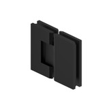 Flusso 180 Degrees Glass To Glass Heavy Duty Shower Door Hinge in Matte Black - 10.GGH.5017MB