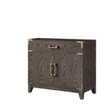 Lexora Laurel 36 inch W Brown Oak Vanity Cabinet - LVL36SK000