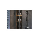 Lexora Mesa 30 inch W x 36 in H Surface-Mount LED Mirror Medicine Cabinet with Defogger - LLMCME3036