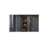 Lexora Aurorium 72 in. W x 36 in. H LED Bathroom Vanity Cabinet Mirror - LLMAU7236