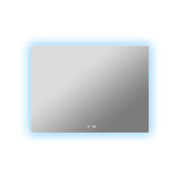Lexora Vellum 36 in. W x 28 in. H LED Bathroom Vanity Cabinet Mirror - LLMVE3628