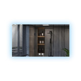 Lexora Vellum 60 in. W x 36 in. H LED Bathroom Vanity Cabinet Mirror - LLMVE6036
