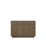 Lexora Abbey 48 inch W Grey Oak Vanity Cabinet - LVA48SR000