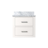Lexora Castor 20 inch W x 18 in D White Single Bath Wall Hung Vanity Cabinet and Acrylic Top - LVC20SA500