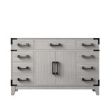 Lexora Laurel 48 inch W White Oak Vanity Cabinet - LVL48SM000