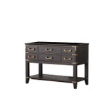 Lexora Norwalk 48 inch W Brown Oak Vanity Cabinet - LVN48SK000