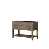 Lexora Norwalk 48 inch W Grey Oak Vanity Cabinet - LVN48SR000