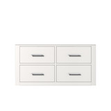 Lexora Castor 36 inch W White Single Bath Wall Hung Vanity Cabinet - LVC36SA000