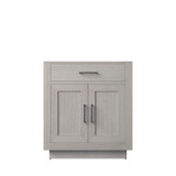 Lexora Abbey 30 inch W White Oak Vanity Cabinet - LVA30SM000
