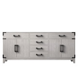Lexora Laurel 72 inch W White Oak Double Sink Vanity Cabinet - LVL72DM000