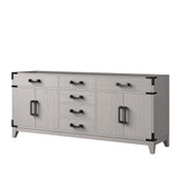 Lexora Laurel 72 inch W White Oak Double Sink Vanity Cabinet - LVL72DM000