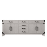 Lexora Laurel 80 inch W White Oak Double Sink Vanity Cabinet - LVL80DM000