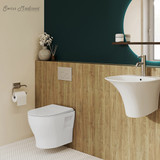 Swiss Madison SM-WT475 Ivy II Wall-Hung Elongated Toilet Bowl Swiss Madison SM-WT475 Ivy II Wall-Hung Elongated Toilet Bowl