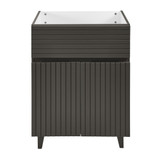 Swiss Madison SM-BV271CG-C Bernay 24" Bathroom Vanity - Cedar Grey - Cabinet Only