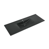 Swiss Madison 48" Vanity Sink & Counter Top - Matte Black - SM-VT348MB