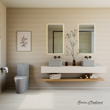 Swiss Madison SM-1T254GG St. Tropez One-Piece Elongated Toilet Vortex Dual-Flush 1.1/1.6 gpf in Glossy Grey