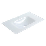 Fine Fixtures White 30" x 19" Serenity Vanity Sink With Integrated Countertop - VG3018W