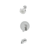 Symmons Identity Tub And Shower Faucet Trim Kit For Test Cap Valve, Polished Chrome - 679215TRMTC