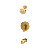 Symmons Identity Tub And Shower Faucet Trim With Versaflex Integral Diverter, Brushed Bronze - S6792BBZTRM