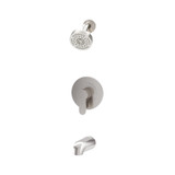 Symmons Identity Tub And Shower Faucet Trim With Versaflex Integral Diverter, Satin Nickel - S6792STN15TRM
