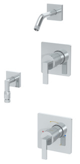 Symmons Shower and Handshower Faucet Trim - Chrome - 0142-05-L/HDHSB-TRM