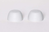 Mansfield White Toilet Bolt Cap Set - 2/Bag - BCWHT
