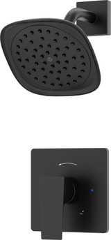 Symmons Verity HydroMersion Shower Faucet Trim - Matte Black - 4991MBTRM