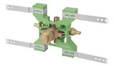 Symmons Temptrol Pressure Balancing Tub & Shower Rough Valve Body With Test Cap - 162P1BRBODY