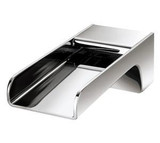 Aquabrass 11932PC 7" Wall Mount Cascading Waterfall Tub Spout - Polished Chrome