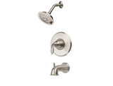 Price Pfister LG89-8CBK Avalon Tub & Shower Faucet Trim - Brushed Nickel