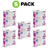 Alpine ALP485-02-WHI-5pk Double Box Wire Wall Mount Glove Dispenser, White