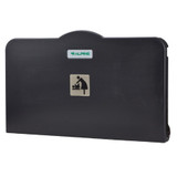 Alpine ALP411-E-BLK Black Horizontal Baby Changing Station