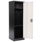 Alpine ADI629-01-B-W 48'' Locker for Kids  Black Body With White Doors