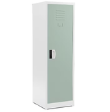 Alpine ADI629-01-MGRN-DL 48" H x 15" W Steel Single Tier Storage Locker with Digital Lock, Misty Green