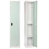 Alpine 72" H x 12" W Single Tier Steel Storage Locker with Digital Lock, Misty Green - ADI629-201-MGRN-DL