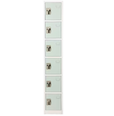 Alpine Large 6 Door Locker  Misty Green - ADI629-206-MGRN