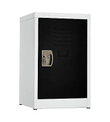 Alpine ADI629-02-BLK-PKG-2 24'' Locker for Kids - Black 2-Pack