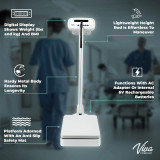 Alpine ADIME904-01 VivaComfort Digital Physician Scale with Height Rod