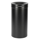 Alpine ALP475-27-BLK 27 Gallon Stainless Steel Trash Can (Black)