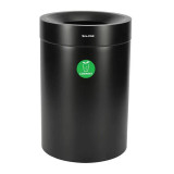 Alpine ALP475-50-BLK-CO 50 Gallon Stainless Steel Compost Can (Black)