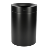 Alpine 50 Gallon Stainless Steel Trash Can with Liner in Matte Black - ALP475-50L-BLK